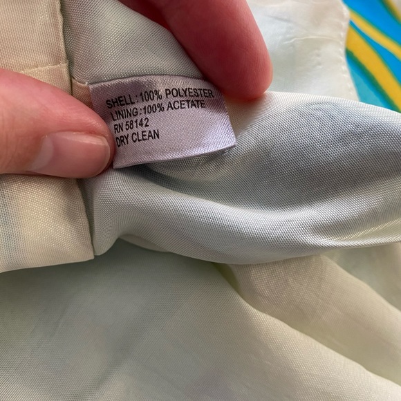 Silk Multicolour dress - Picture 9 of 9